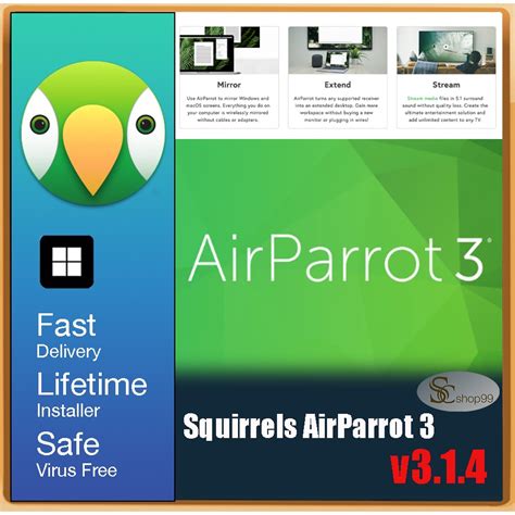 Squirrels AirParrot 3.1.8.168 Download